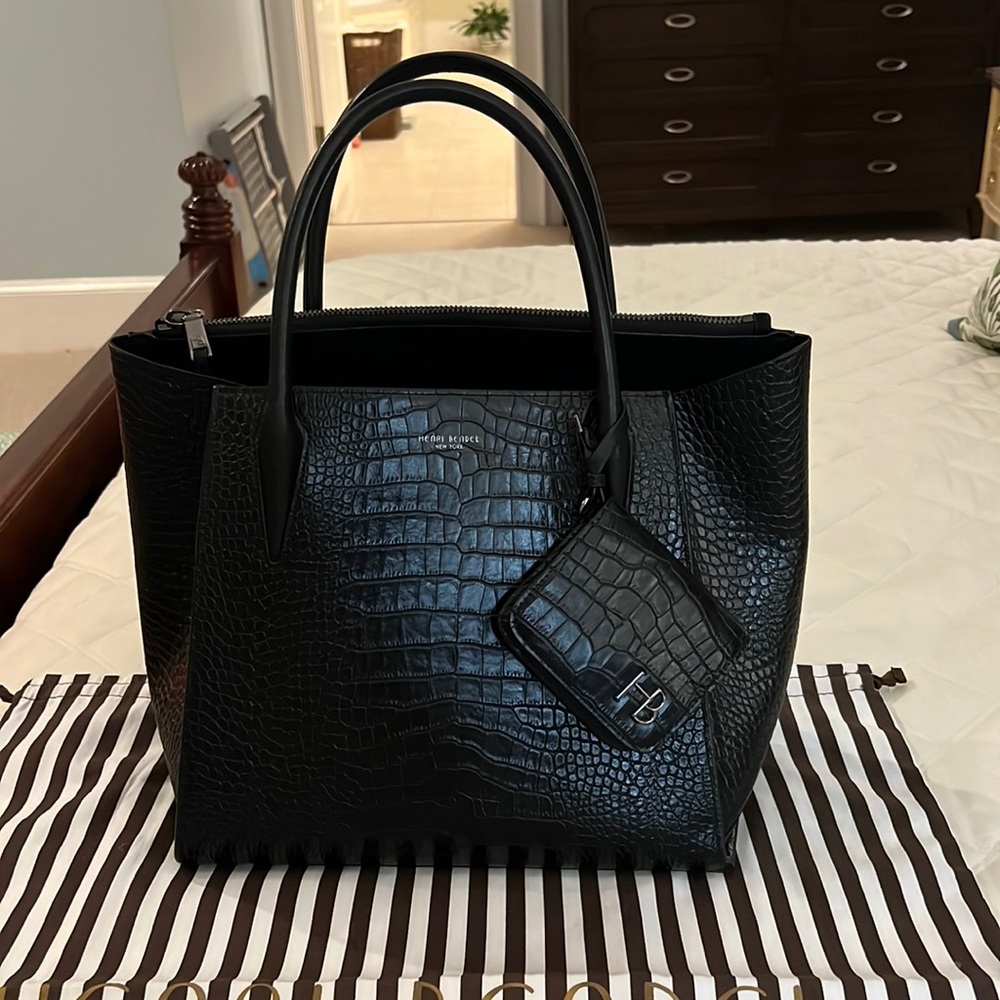 Henri Bendel Crocodile Purse